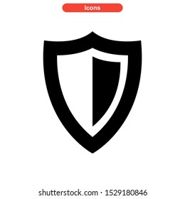 protected icon isolated sign symbol vector illustration - high quality black style vector icons

