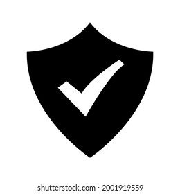 protected icon or logo isolated sign symbol vector illustration - high quality black style vector icons