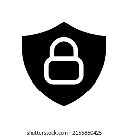 Protected Icon Vector Symbol Design Illustration