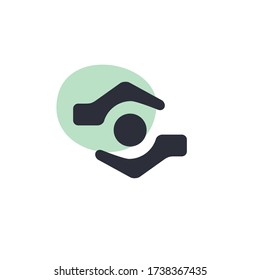 Protected - Modern Icon (Pictogram)