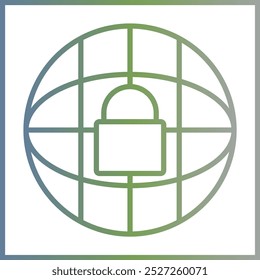 Protected Network icon design for personal commercial use