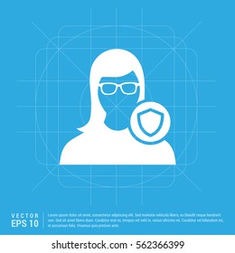 Protected user icon