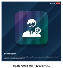 Protected user icon - Free vector icon