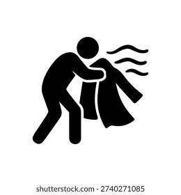 Protecting Against Harsh Elements Icon Isolated On White Background