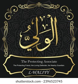 The Protecting Associate. The Protecting Friend, the Loving Defender,
the Nearby Guardian.