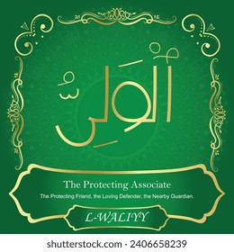 The Protecting Associate.
The Protecting Friend, the Loving Defender,
the Nearby Guardian.