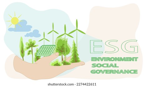 Protecting the Earth is clean energy.Earth Day is a concern for the environment.The earth is in the hands of man.