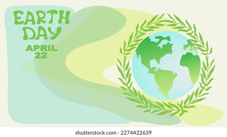 Protecting the Earth is clean energy.Earth Day is a concern for the environment.The earth is in the hands of man.