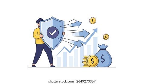 Protegendo o crescimento financeiro Protegendo os investimentos Aumentando a riqueza com segurança