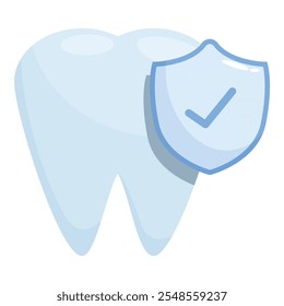 Protecting healthy teeth is essential for overall well being, and this image symbolizes dental protection and care