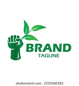 The protecting nature logo icon is very unique and attractive, suitable for your various vector needs