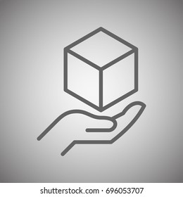 Protecting a parcel, delivery of a parcel