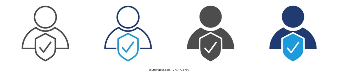 Proteger el conjunto de iconos de auto estilo múltiple