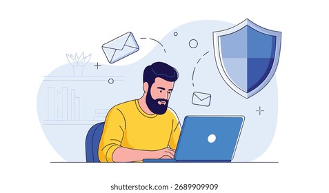 Protecting your digital information from cyber threats and ensuring online security.