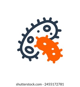 Protección Contra Amenazas Microbianas Vector Ilustración