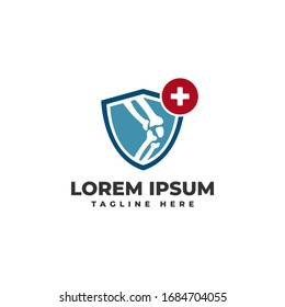 Ilustración de icono del vector con logotipo de protección