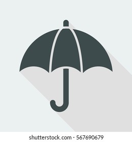 Protection button - Minimal vector icon