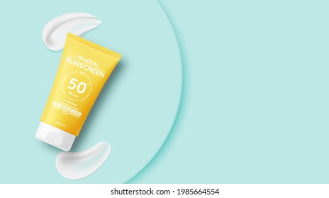 Protection cosmetic products design,sunscreen and sunbath cosmetic products design face and body lotion,moisturizer cream, liquid. drawn elements in pastel color