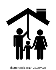 protection family design, vector illustration eps10 graphic 