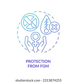 Protection from FGM blue