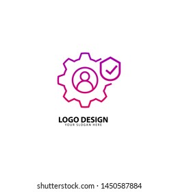 Protection Gear Security Design Logo