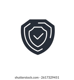 protection icon collection .design style with background
