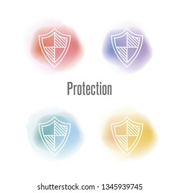 Protection Icon Concept