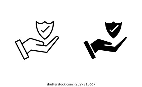 Protection icon concept. Stock vector