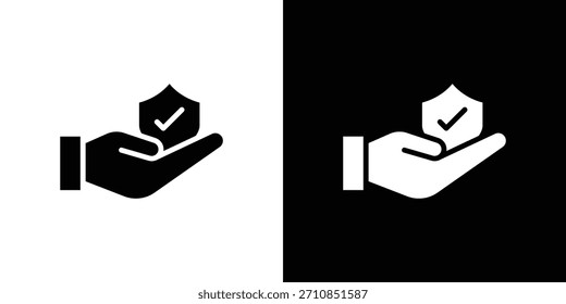 Protection icon design vector collection. flat icons.