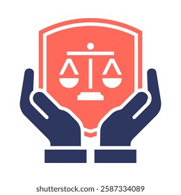 Protection Icon Element For Design
