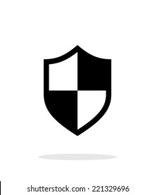 Protection icon on white background. Vector illustration.