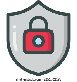 Protection Icon. Pixel Perfect Icon suitable for any design