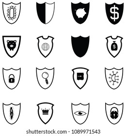 protection icon set