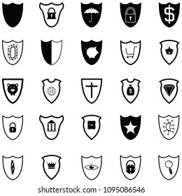 protection icon set