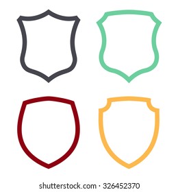 protection icon, shield icon, guard icon, vector