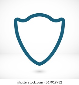 protection icon stock vector illustration
