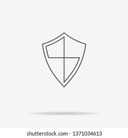 Protection icon. Vector concept illustration for design.