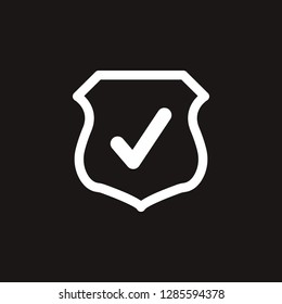protection icon. protection vector design. sign design