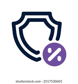 protection icon. vector dual tone icon for your website, mobile, presentation, and logo design.