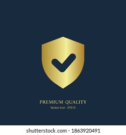 protection icon. Vector illustration EPS 10.