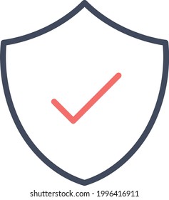 Protection Icon vector image. Can be used for phone and tablet. Suitable for mobile apps, web apps and print media.