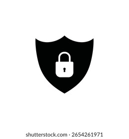 Vetor de ícone de proteção. Ícone de cadeado
