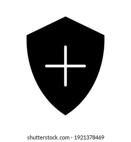 protection icon vector security medicine illustration
