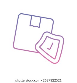 Protection Icon vector stock illustration