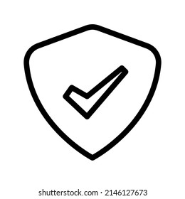 Icono de protección Ilustración de diseño de símbolo de vector