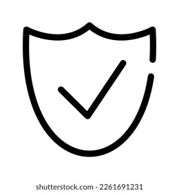Protection Icon Vector Symbol Design Illustration