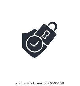 protection icon. vector.Editable stroke.linear style sign for use web design,logo.Symbol illustration.