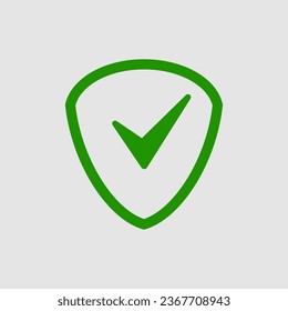 : protection icon, which indicates protection for user security