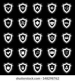 Protection Icon - White