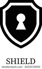 Protection icon.Essential items for ensuring worker protection and site safety compliance.Containing security, safety, defense solid collection. Vector illustration.For website design, logo etc.